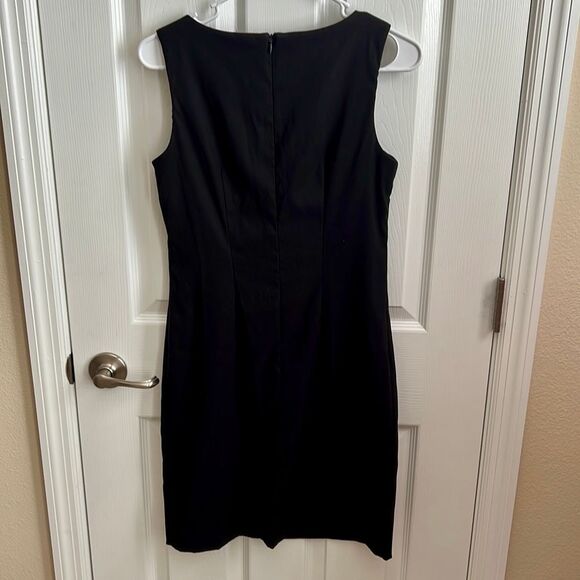 Dressbarn Black Sleeveless Sheath Dress Career Office Party Cocktail Size 6‎ - Picture 4 of 10